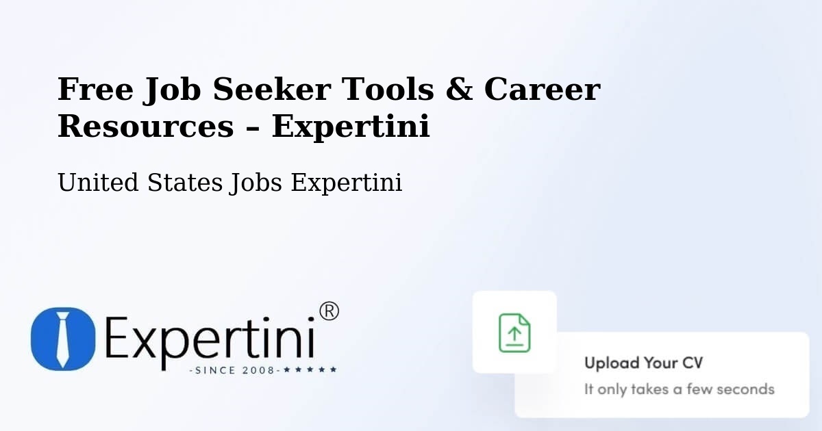 Free Job Seeker Tools & Career Resources – Annapolis - Annapolis, United States Jobs Expertini